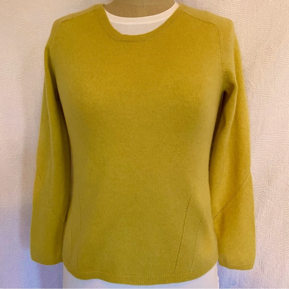 Pure Cashmere Sm sweater soft butter yellow - Picture 1 of 6